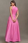 Thumbnail View 2: BHLDN Jemma Scoop-Neck Corset Fit & Flare Maxi Dress