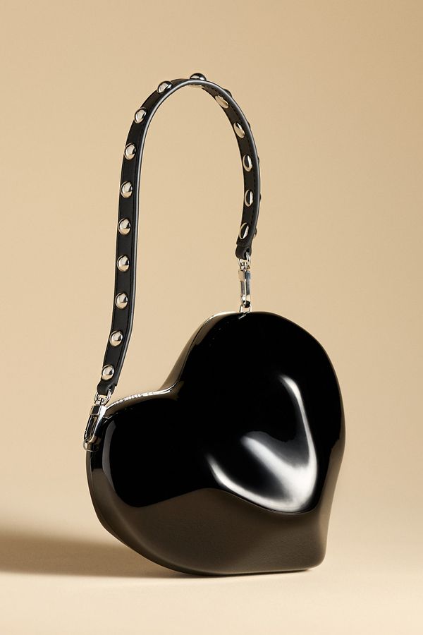 Slide View: 1: SIMONMILLER Molded Heart Bag