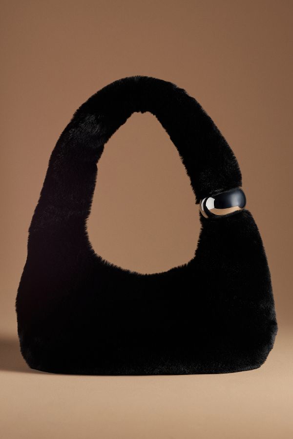 Slide View: 3: SIMONMILLER Faux-Fur Figures Bag