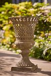 Thumbnail View 3: Cast Iron Lattice Urn