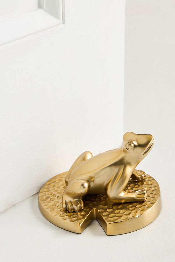 Slide View: 1: Rana Frog Doorstop