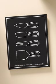 Slide View: 2: Cheese Knives, Set of 4