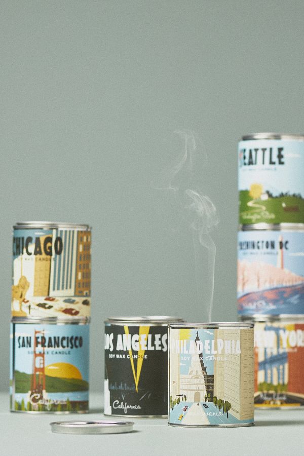 Slide View: 2: Good & Well Supply Co. Los Angeles Tin Candle