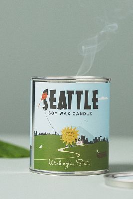 Good & Well Supply Co. Seattle Tin Candle