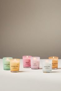 Slide View: 1: Nostalgia Discovery Mini Candles, Set of 6