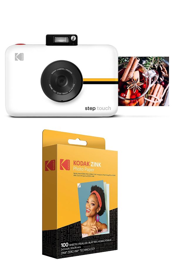 Slide View: 1: Kodak Step Touch 13MP Digital Camera & Instant Printer Kit