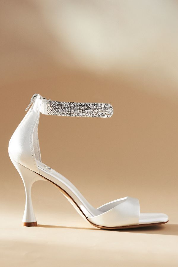 Slide View: 1: Jeffrey Campbell No Curfew Ankle-Strap Heels