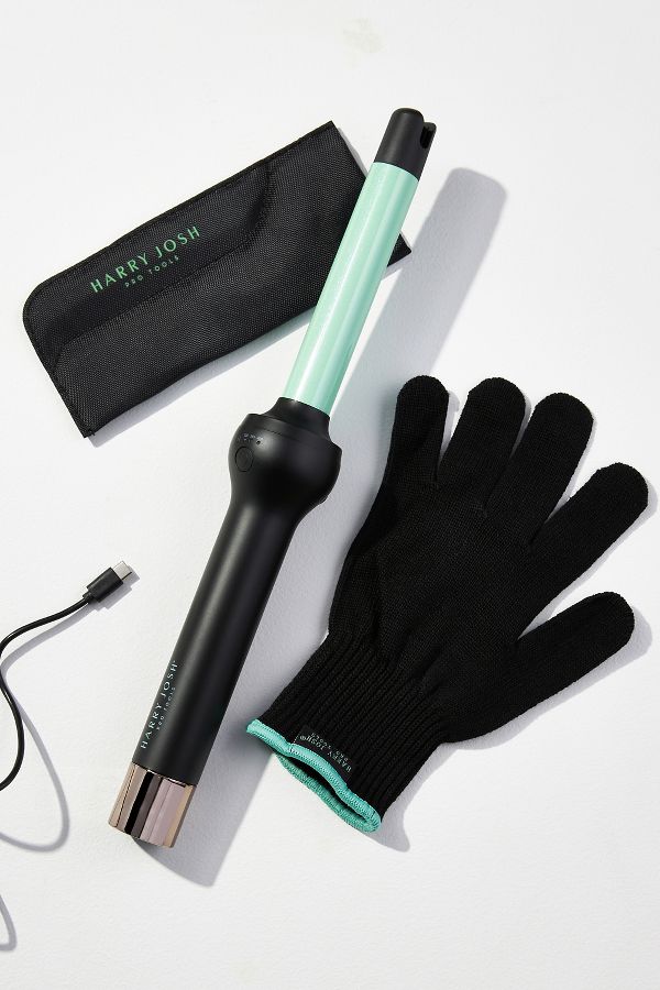 Slide View: 1: Harry Josh Pro Tools Cordless Ceramic 1" Curling Wand