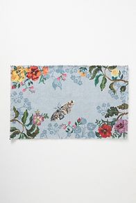 Slide View: 2: Nathalie Lete Marais Butterfly Bath Mat