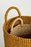 Thumbnail View 3: Cylinder Woven Palm Baskets, Set of 2