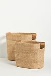 Thumbnail View 2: Oval Abaca Baskets, Set of 2