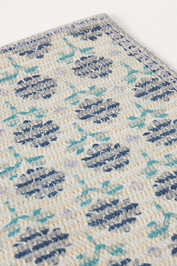 Slide View: 3: Aryn Cotton Chenille Bath Mat