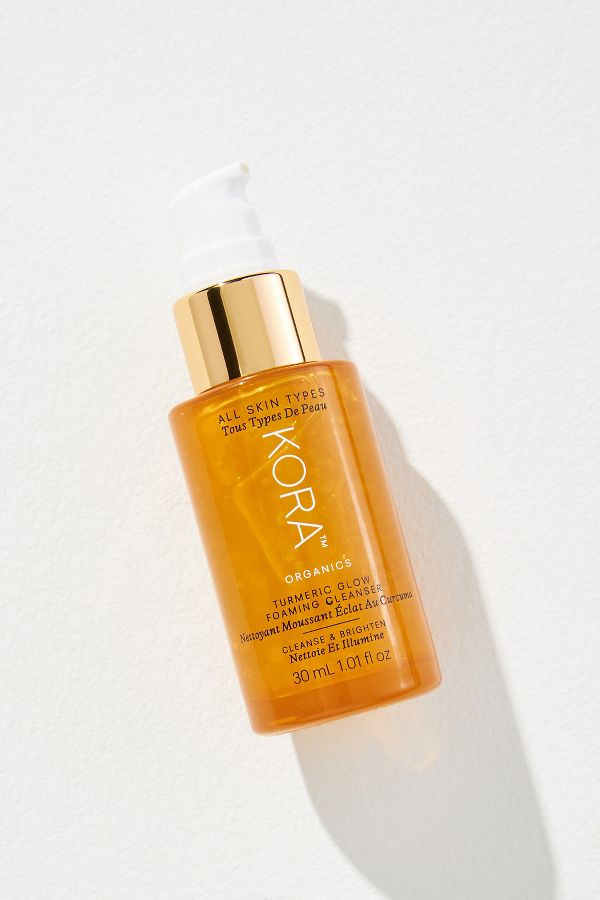 Slide View: 1: KORA Organics Turmeric Glow Foaming Cleanser Mini