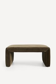 Slide View: 2: 
Alexander Velvet Coffee Table Ottoman