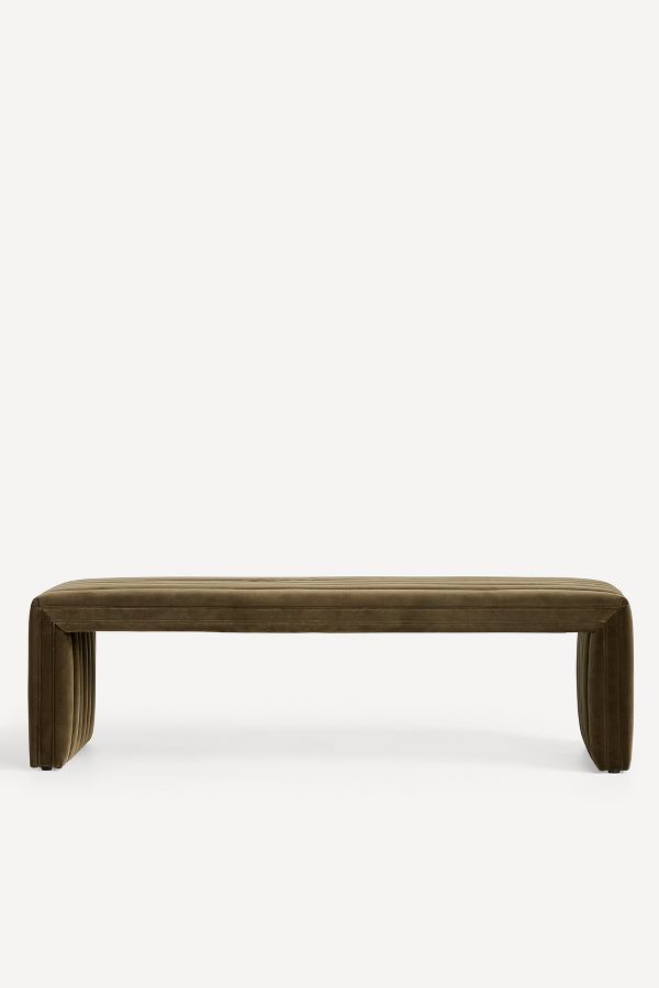 Slide View: 2: Alexander Velvet Bench