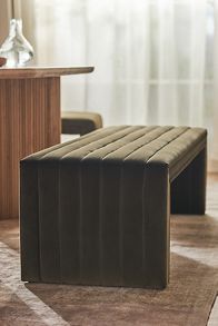 Slide View: 1: Alexander Velvet Bench