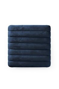 Slide View: 4: Alexander Velvet Ottoman