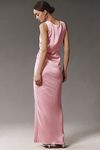 Thumbnail View 2: BHLDN Emma High-Neck Satin Maxi Gown