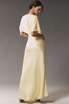 Thumbnail View 2: BHLDN Amelia Deep-V Satin Maxi Dress