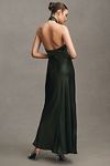 Thumbnail View 2: BHLDN Selma Halter-Neck Satin Maxi Dress