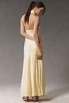 Thumbnail View 2: BHLDN Selma Halter-Neck Satin Maxi Dress