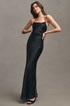 Thumbnail View 1: BHLDN Saylor Cowl-Neck Satin Maxi Dress