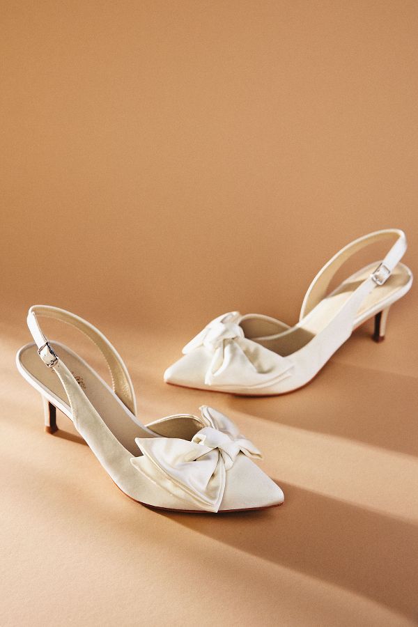 Slide View: 2: Seychelles Neve II Slingback Kitten Heels