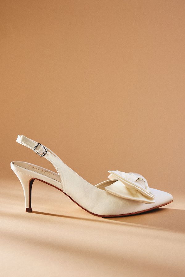 Slide View: 1: Seychelles Neve II Slingback Kitten Heels