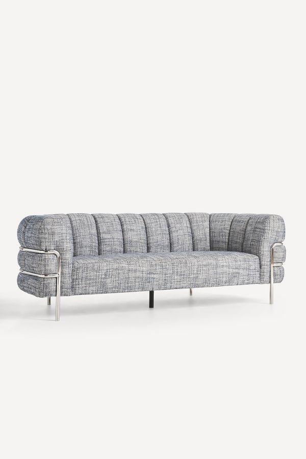 Slide View: 2: Dante Donut Tweed Sofa