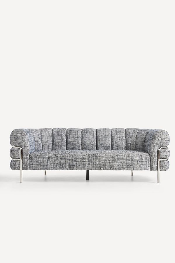 Slide View: 1: Dante Donut Tweed Sofa