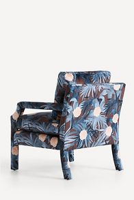 Slide View: 6: Delaney Frederica Velvet Accent Chair