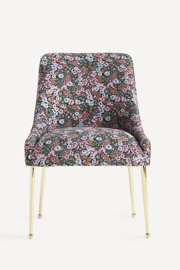 Slide View: 1: Elowen Cornelia Jacquard Dining Chair