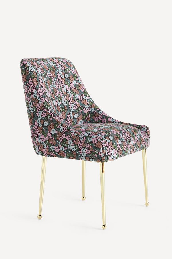 Slide View: 2: Elowen Cornelia Jacquard Dining Chair