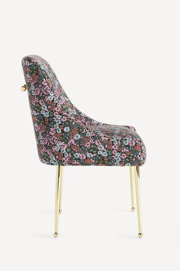 Slide View: 3: Elowen Cornelia Jacquard Dining Chair