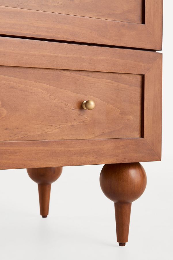 Slide View: 4: Fern Three-Drawer Dresser