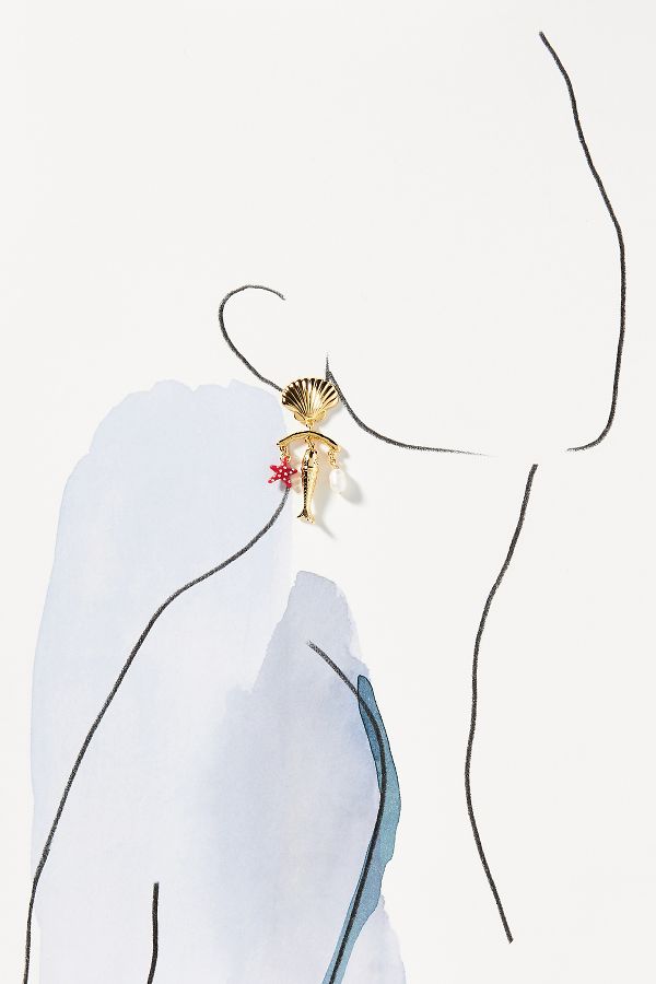 Slide View: 3: Mignonne Gavigan Catania Chandelier Earrings