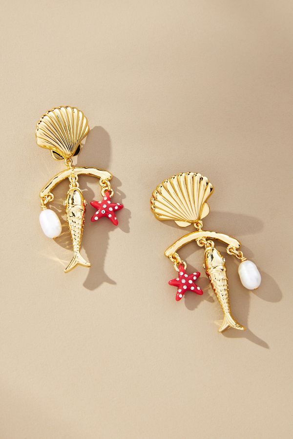 Slide View: 1: Mignonne Gavigan Catania Chandelier Earrings