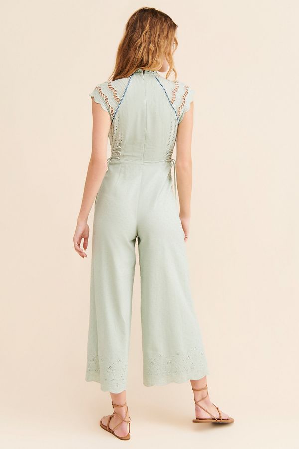 Slide View: 2: Conditions Apply Ameliee Wide Leg Jumpsuit