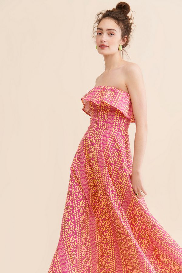 Slide View: 1: Kahindo Tanzania Maxi Dress