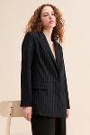 Thumbnail View 1: Suncoo Darcy Striped Blazer