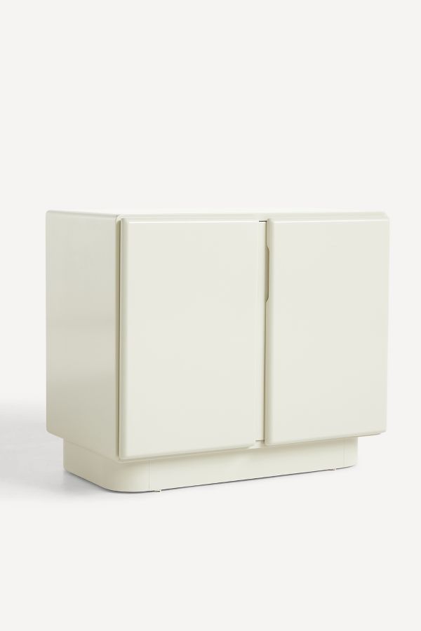 Slide View: 2: Wright Lacquer Nightstand