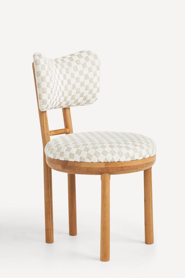 Slide View: 2: 
Irie Carmine Jacquard Dining Chair