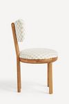 Thumbnail View 3: 
Irie Carmine Jacquard Dining Chair