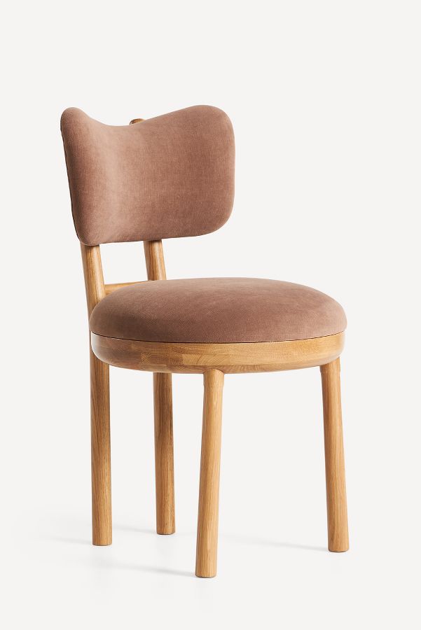 Slide View: 3: 
Irie Velvet Dining Chair