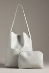 Thumbnail View 3: The Joss Faux-Leather Bucket Tote w/Mini Pouch