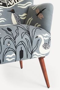 Slide View: 6: Night Lake Petite Accent Chair