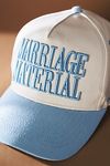 Thumbnail View 3: BRIDEMERCH Marriage Material Baseball Cap