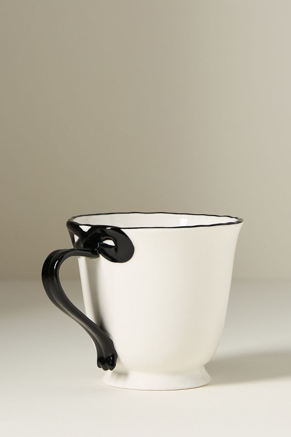 Slide View: 2: Benedita Bow Stoneware Mug