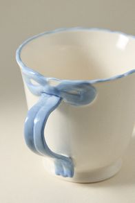 Slide View: 2: Benedita Bow Stoneware Mug