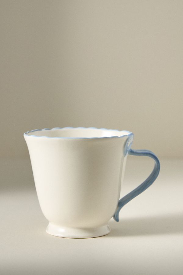 Slide View: 1: Benedita Bow Stoneware Mug